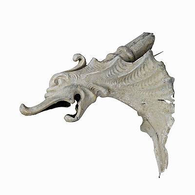 Antique Gargoyle Water Spout from a Rain Pipe, Germany 19th Century.